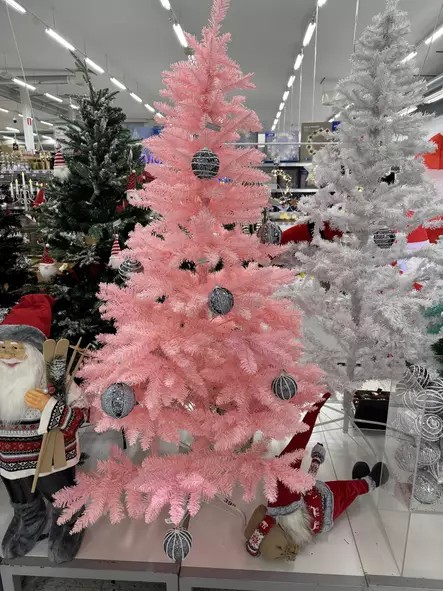 Joulukuusi 180cm pinkki - Joulukuuset - 6438159240376 - 1