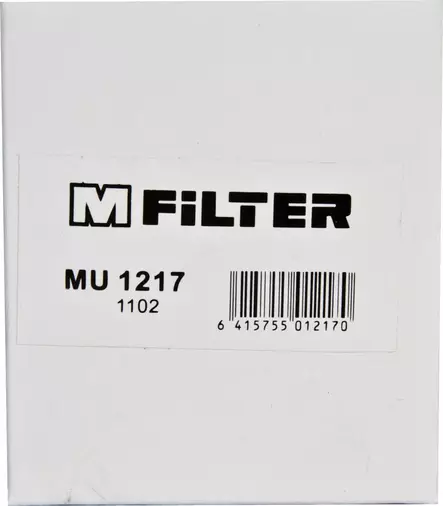 M-Filter Öljynsuodatin MU1217 - Öljynsuodattimet - 6417575012170 - 1