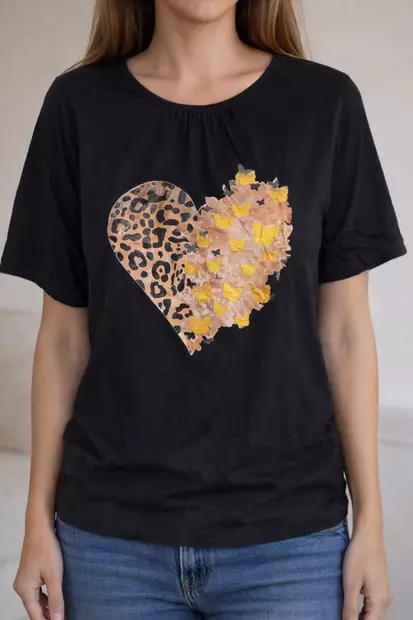 Auriel t-paita black 2XL - Naisten paidat ja puserot - 6440004006310 - 1