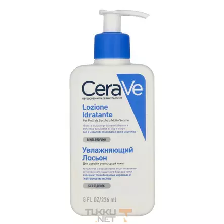 CeraVe Moisturising Lotion 236ml - Vartalo- ja kuorintavoiteet - 3337875597210 - 1