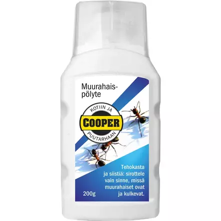 Cooper muurahaispölyte 200g - Kodin tuholaiskarkoitteet - 6414504994200 - 1