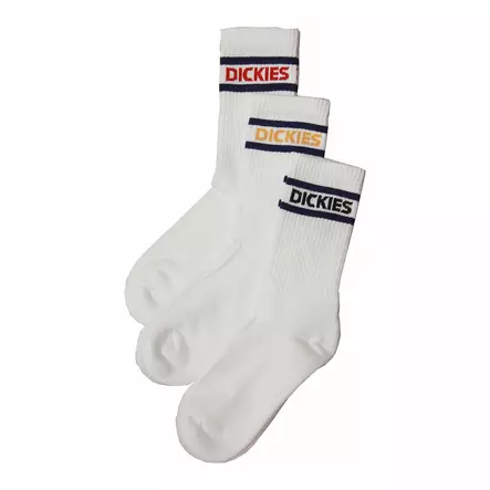 Dickies tennissukka valkoinen 3kpl/pkt 35-38 - Miesten sukat - 5420018144360 - 1