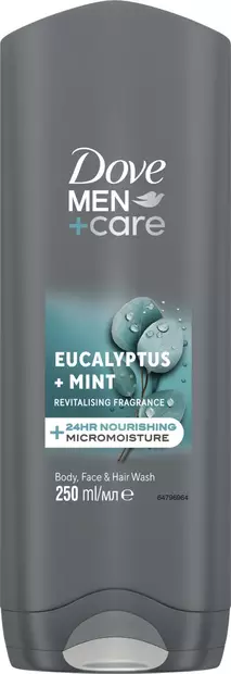 Dove Men+Care Suihkusaippua 250ml - Suihkugeelit- ja saippuat - 8720181444630 - 1