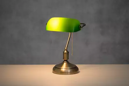 Finnlumor Pankkiirivalaisin vihreä - Pöytävalaisimet - 6410416308890 - 1