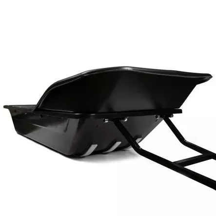 Haghus ahkio vetoaisalla ja lumisuojalla 150x66x26cm - Potkukelkat ja ahkiot - 6438212038940 - 2