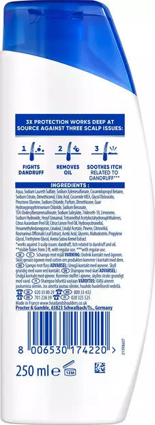 Head & shoulders Thick & Strong 250ml - Shampoot - 8006530174220 - 2