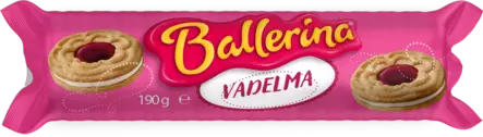 Kantolan Ballerina vadelma 190g - Keksit - 6410380054250 - 1