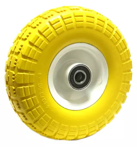 Kottikärrynpyörä pu-foam 3.50-4" - Nokka-, halko-, kotti- ja pumppukärryt - 6438168091600 - 1