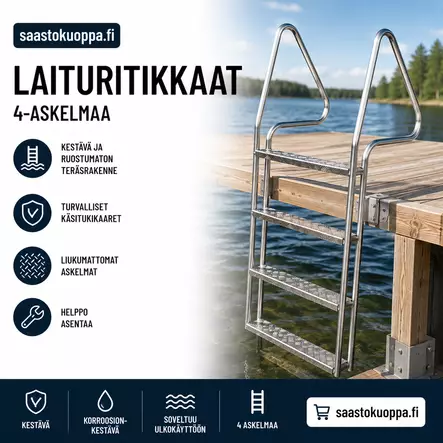 Laituritikas 4-askelmaa - Tikkaat - 6438168005980 - 2