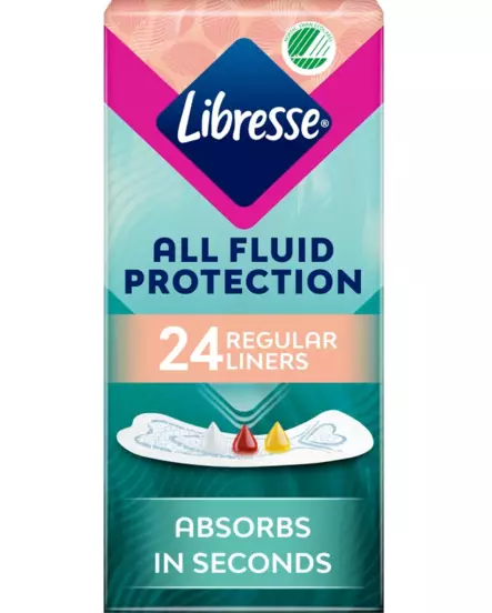 Libresse Regular Extra Protection 24kpl - Pikkuhousunsuojat ja siteet - 7322541265230 - 1