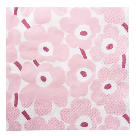 Marimekko Lautasliina Mini Unikko 24cm - Lautasliinat - 6411632140110 - 2