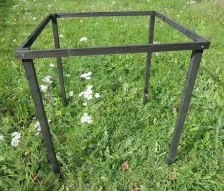 Marjapensastuki 70x70x80cm vihertävä - Kasvien ja pensaiden tuet ja kehikot - 6430068432460 - 1