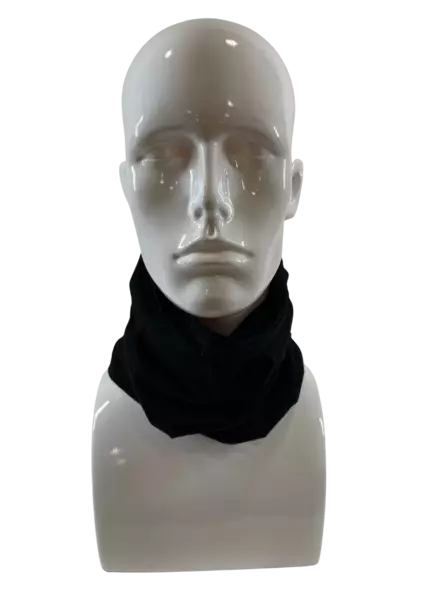 Merinovilla tuubihuivi Musta one size - Miesten asusteet - 6438159914420 - 1