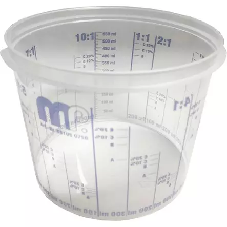 Mipa maalin mittamuki 0,75L - Sekoitusastiat ja rakennuspaljut - 4016176205510 - 1