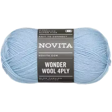 Novita Wonder Wool 4PLY 1001 50g - Langat - 6412618214320 - 1