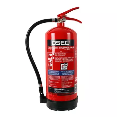 Osec nestesammutin 6L - Palosammuttimet ja -peitteet - 6418536039090 - 1