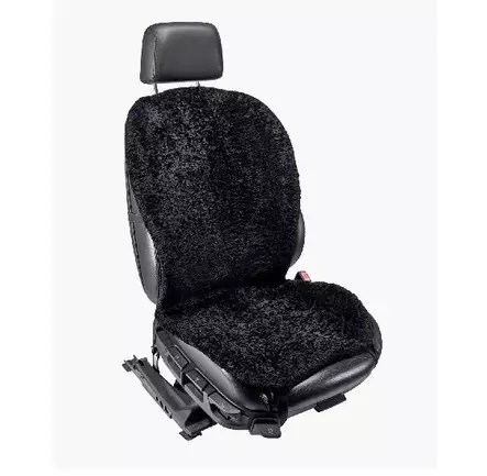 Pehmuste autonistuimelle musta 110x53 - Auton sisätilatarvikkeet - 6438168112510 - 1