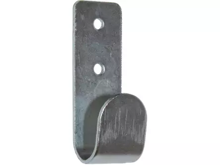 Pisla litteä koukku ISO 70x25mm sinkitty - Koukut ja naulakot - 6414675131930 - 1