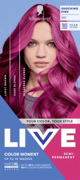 Schwarzkopf Live UB Shocking pink - Hiusvärit - 7332531132060 - 1