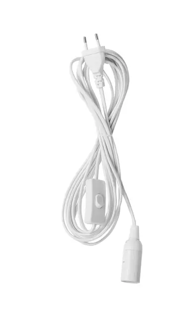 Tähtijohto 5m e14 max 5w+välikytkin - Asennuskaapelit ja sähköjohdot - 6435200218650 - 1