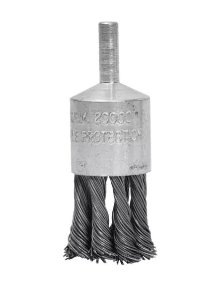 Tupsuharja 24x6 mm punottu 0.5 mm CS - Kiillotustyökalut - 6438152033920 - 1