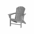 4living Adirondack tuoli harmaa - Puutarhatuolit - 6410416532660 - 1