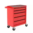 Työkaluvaunu 5 laatikkoa - Työpöydät, vaunut ja aputasot - 6438168119410 - 1