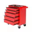 Työkaluvaunu 5 laatikkoa - Työpöydät, vaunut ja aputasot - 6438168119410 - 2