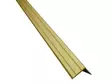 Askelkulmalista 25x20mm / 90cm alumiini/kulta - Askelkulmalistat ja kynnykset - 6414675112540 - 2