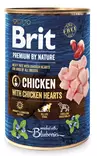 Brit Premium by Nature kana-sydän 400g - Koiran märkäruoat - 8595602561780 - 1