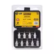 Finbullet Torxbit sarja 1/2" 9-osainen - Hylsysarjat - 6438152029480 - 1