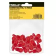 Haaroitusliitin punainen 10 pari 0.5-1.00mm - Liittimet ja liitinlajitelmat - 6438152087350 - 2