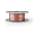 Kaiutinkaapeli 2 x 0.75 mm² 100m pyöreä PVC läpikuultava - Asennuskaapelit ja sähköjohdot - 5412810311910 - 2