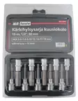 Kärkihylsysarja kuusiokolo 10-os.1/2",90 mm H5-19 - Hylsysarjat - 6430032155760 - 1