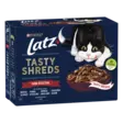 LATZ TASTY SHREDS FARM LIHA LAJ.12X80G - Poistokori - 7613037528480 - 1