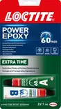 Loctite power epoxy extra time 4 h 2x11ml - Epoksit ja 2K liimat - 7332531013420 - 1