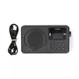 Nedis FM-radio digitaalinen akku/Usb - Radiot ja radiopuhelimet - 5412810471430 - 3