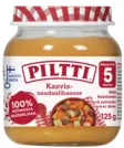 Piltti Kasvis-naudanlihasose 125g 5kk - Lastenruoat - 6417900846500 - 1