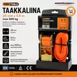 Pro1tools taakkaliina 25MMX5.5M/500KG - Kuormaliinat - 6438159042260 - 1