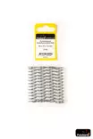 Puristusjousi sinkittyä jousiterästä 60x15x1,5mm 4kpl - Muut kiinnitystarvikkeet ja lajitelmat - 8712067822090 - 1