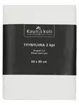 Tyynyliinat 60x80cm valkoinen - Tyynyliinat - 6418349076190 - 2
