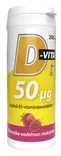Vitabalans D-Vita 50ug 200 tabl. mansikk - Vitamiinit ja mineraalit - 6410530034750 - 1