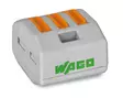 Wago 3-napainen rasialiitin vipu 5 kpl - Johtoliittimet - 4066966001570 - 1