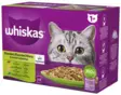 Whiskas 1+ Suosikit laj. hyyt.12x85g - Kissan märkäruoat - 8410136025730 - 3