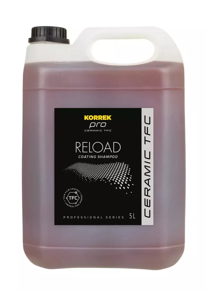 KORREK RELOAD PINNOITTAVA SHAMPOO 5L - Sisätilojen pesu- ja hoitoaineet - 6414504940900 - 1