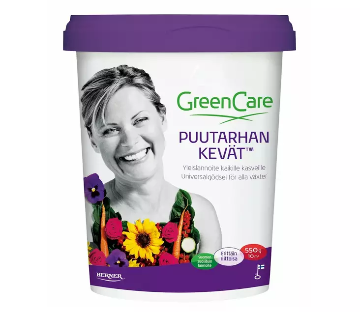 Greencare puutarhan kevät 550g - Puutarhalannoitteet - 6414504975810 - 1