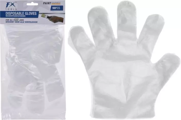 FX KERTAKÄYTTÖHANSKA 50KPL - Suojakäsineet - 8718158135230 - 1