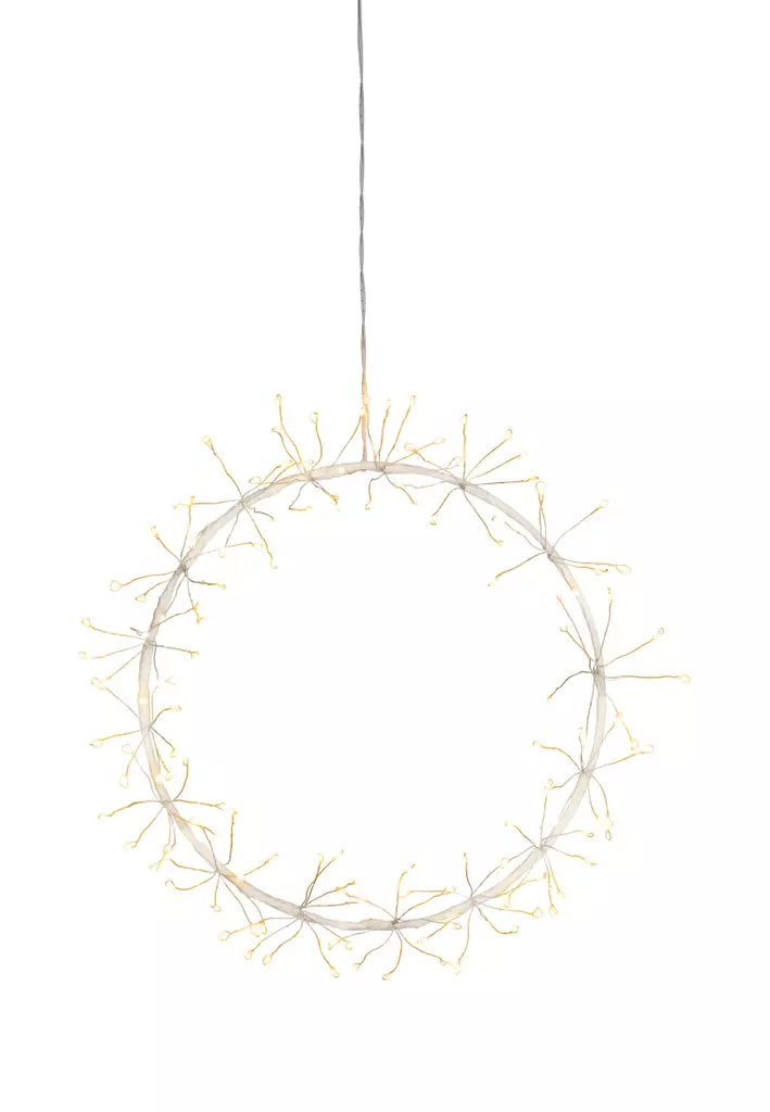 Airam Elise Kranssi 30cm valk. IP20 - Jouluvalot - 6435200267290 - 1