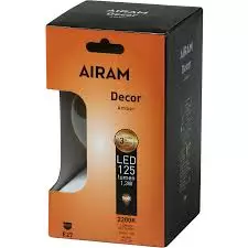 Airam Led Amber antiikki Globe 1,3W - Koristelamput - 6435200243300 - 1