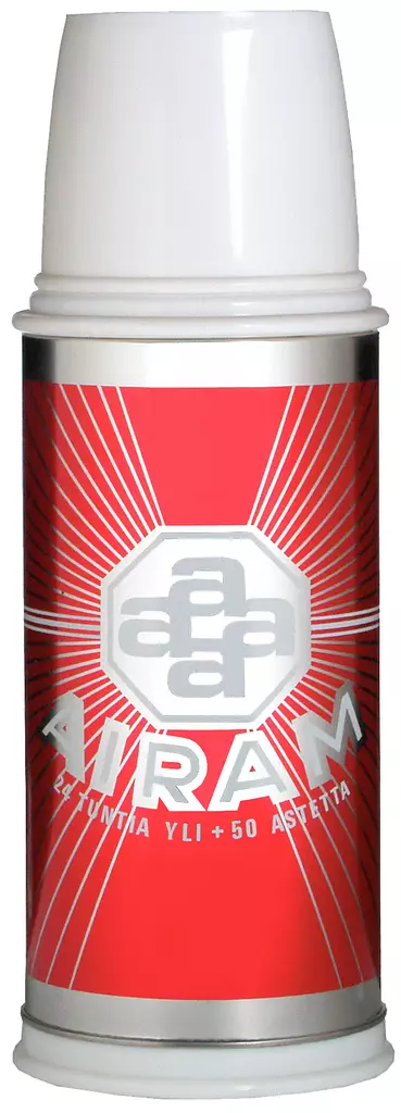 Airam Termospullo 1,0 L Punainen - Termospullot - 6435200111760 - 2